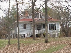 Charles A. Lindbergh House in Little Falls